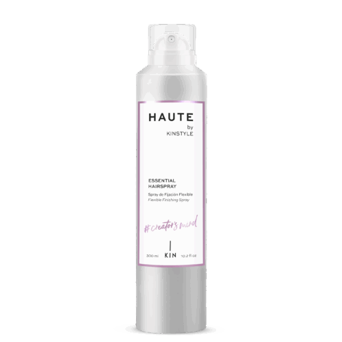 HAUTE BY KINSTYLE · ESSENTIAL HAIRSPRAY 300 ML Επαγγελματικό Σπρέι Μαλλιών με Εύκαμπτο Κράτημα