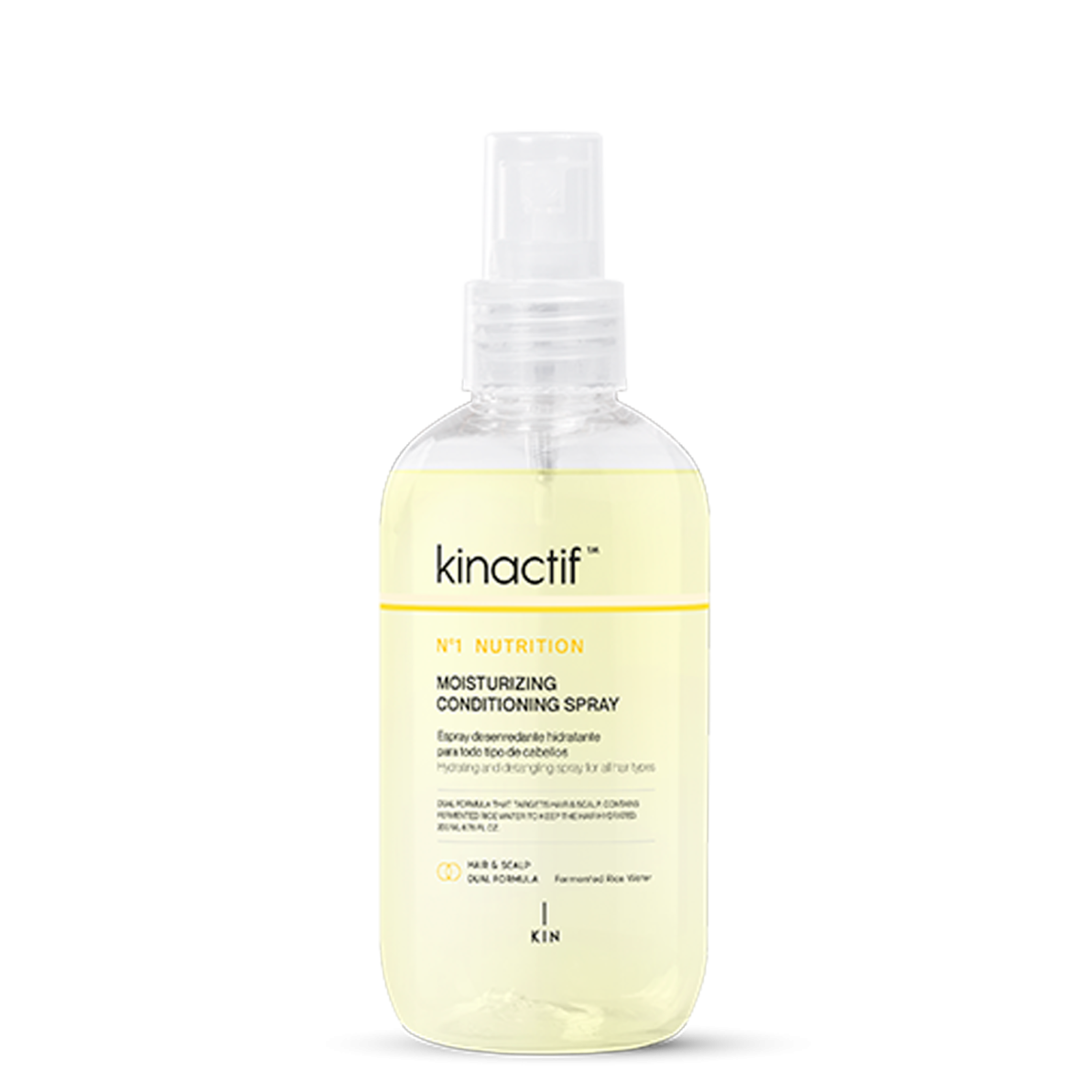 Moisturizing Conditioning Spray 200 ml της Kinactif – ενυδάτωση και μαλακτική δράση χωρίς ξέβγαλμα
