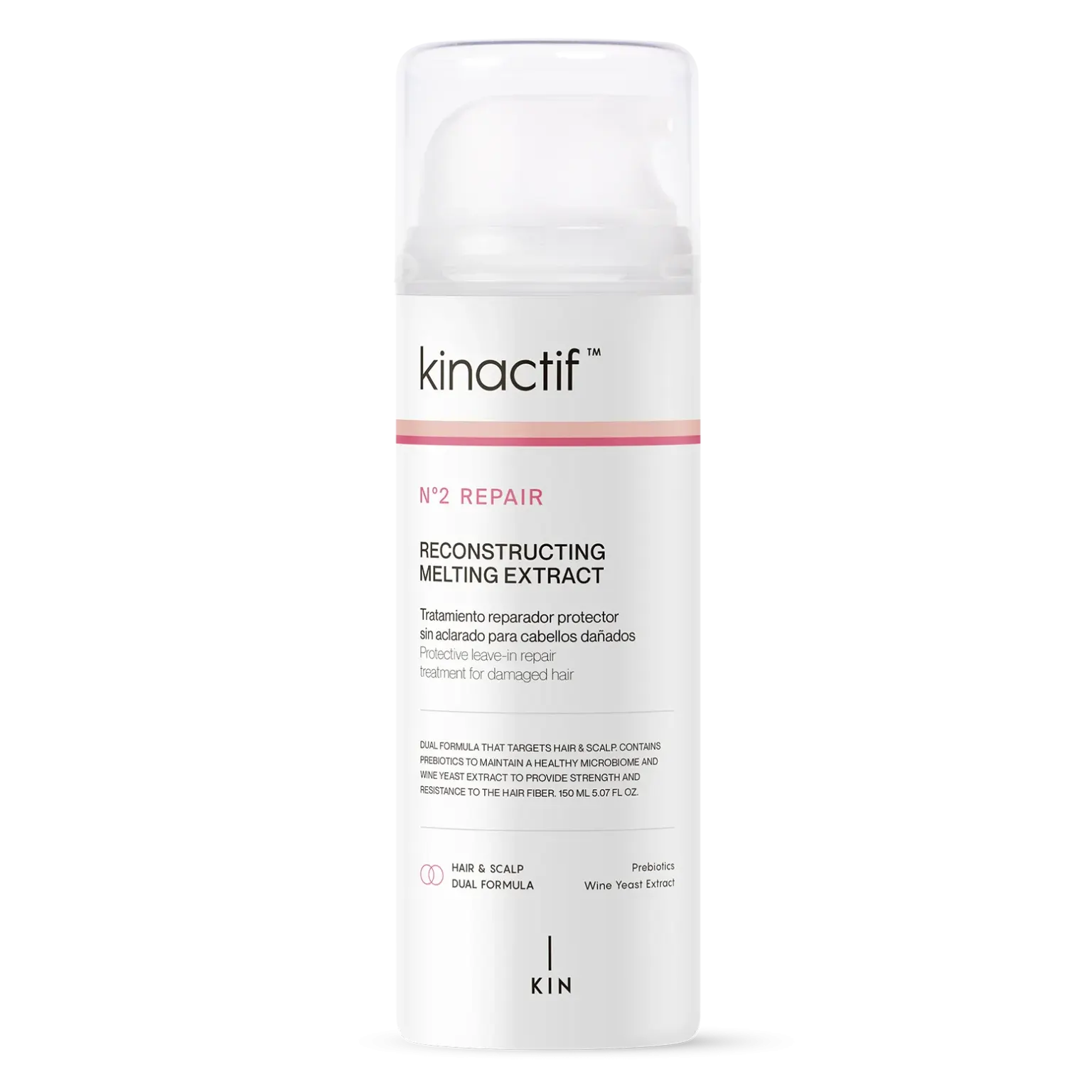 Reconstructing Melting Extract 150 ml της KINACTIF Repair – θεραπεία χωρίς ξέβγαλμα για κατεστραμμένα μαλλιά