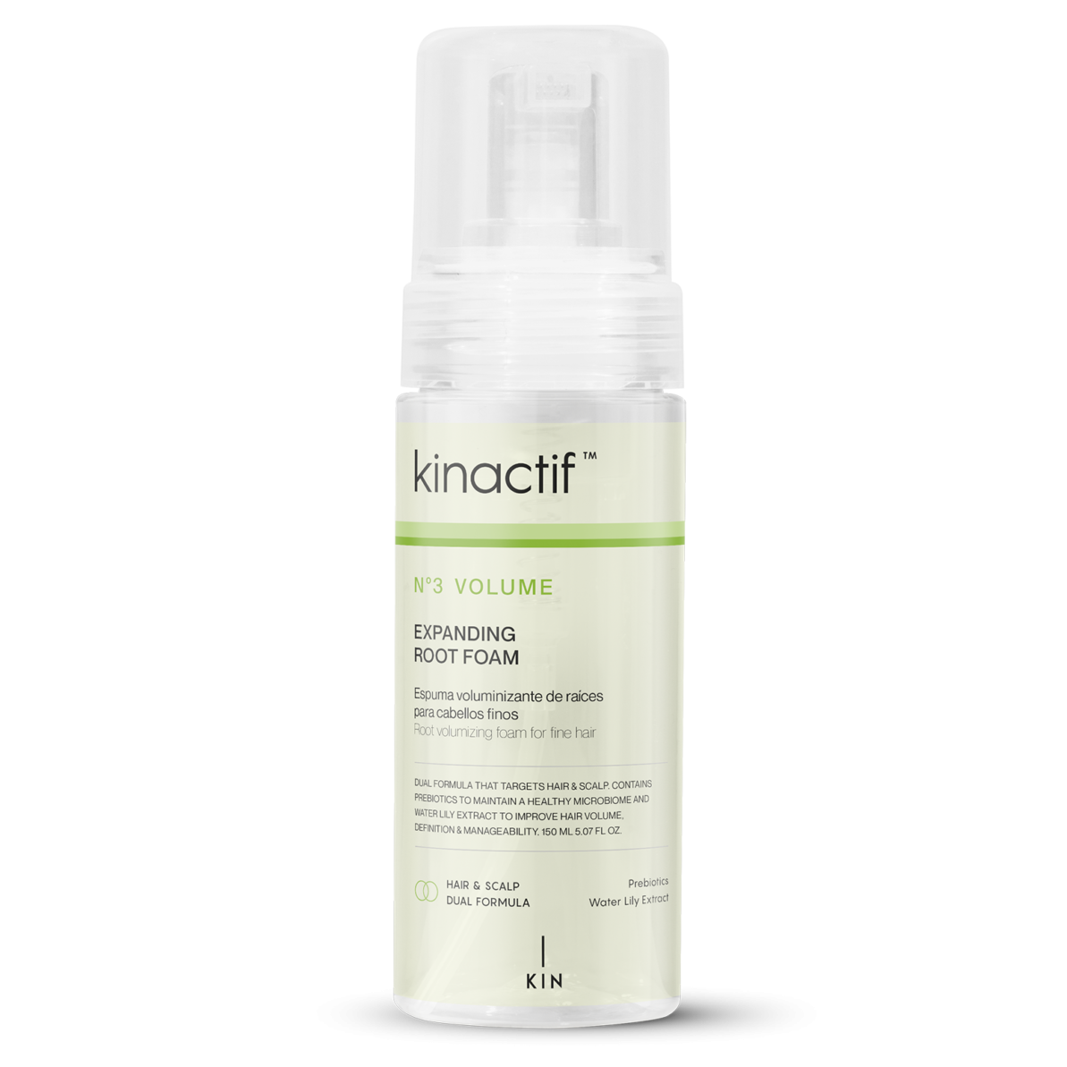 KINACTIF Expanding Root Foam 150 ml – mousse όγκου για λεπτά και άτονα μαλλιά