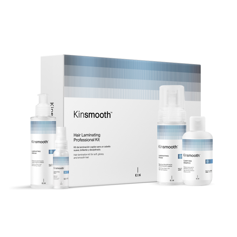 hair laminating professional kit kinsmooth™ | επαγγελματική θεραπεία μαλλιών