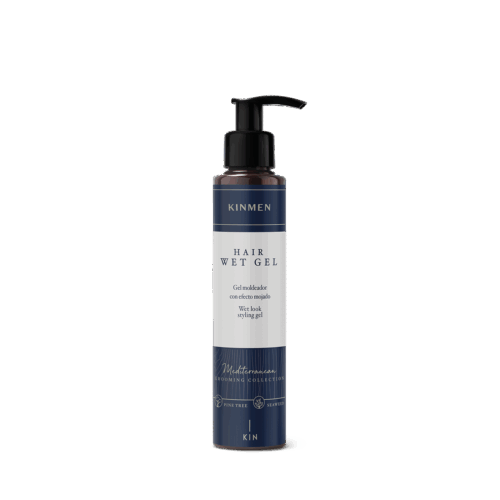 kinmen hair wet gel 150 ml – gel μαλλιών με υγρή υφή για δυνατό κράτημα και έντονη λάμψη