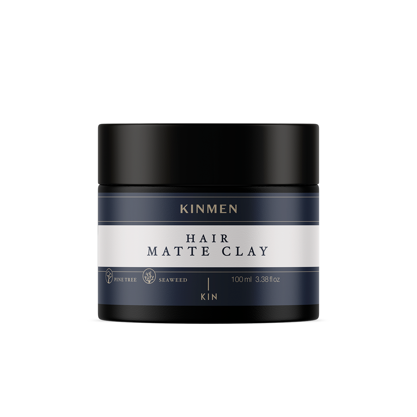 KINMEN Hair Matte Clay 100ml – κερί ματ στερέωσης μαλλιών για άντρες