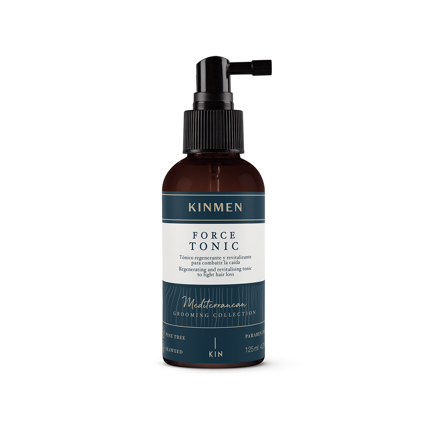 kinmen force tonic 125 ml – τονωτικό ενδυνάμωσης μαλλιών για άνδρες