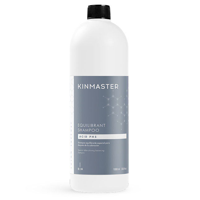kinmaster equilibrant shampoo 1000 ml – σαμπουάν για ισορροπία και φροντίδα μαλλιών