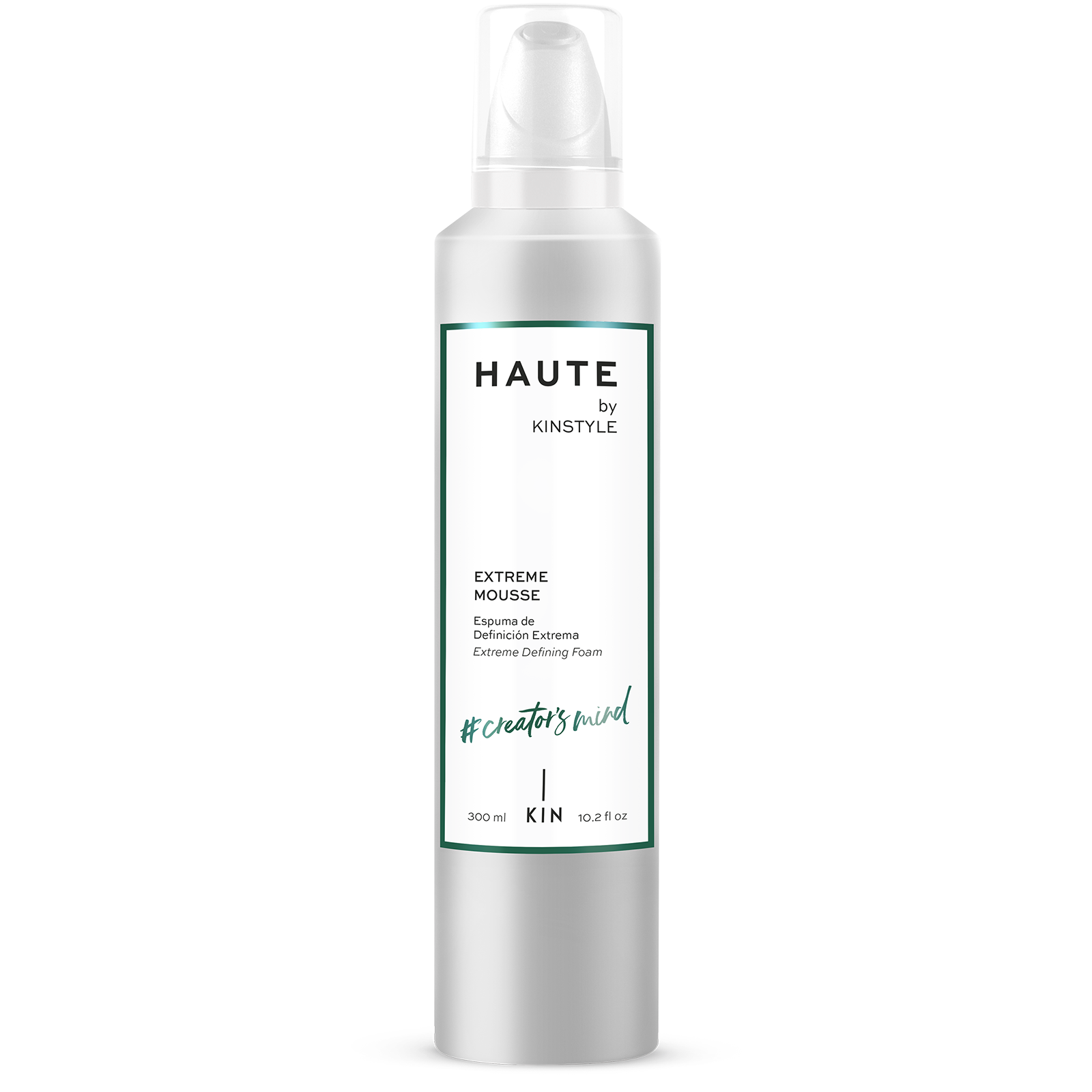 HAUTE by KINSTYLE Extreme Mousse 300ml αφρός μαλλιών πολύ δυνατού κρατήματος