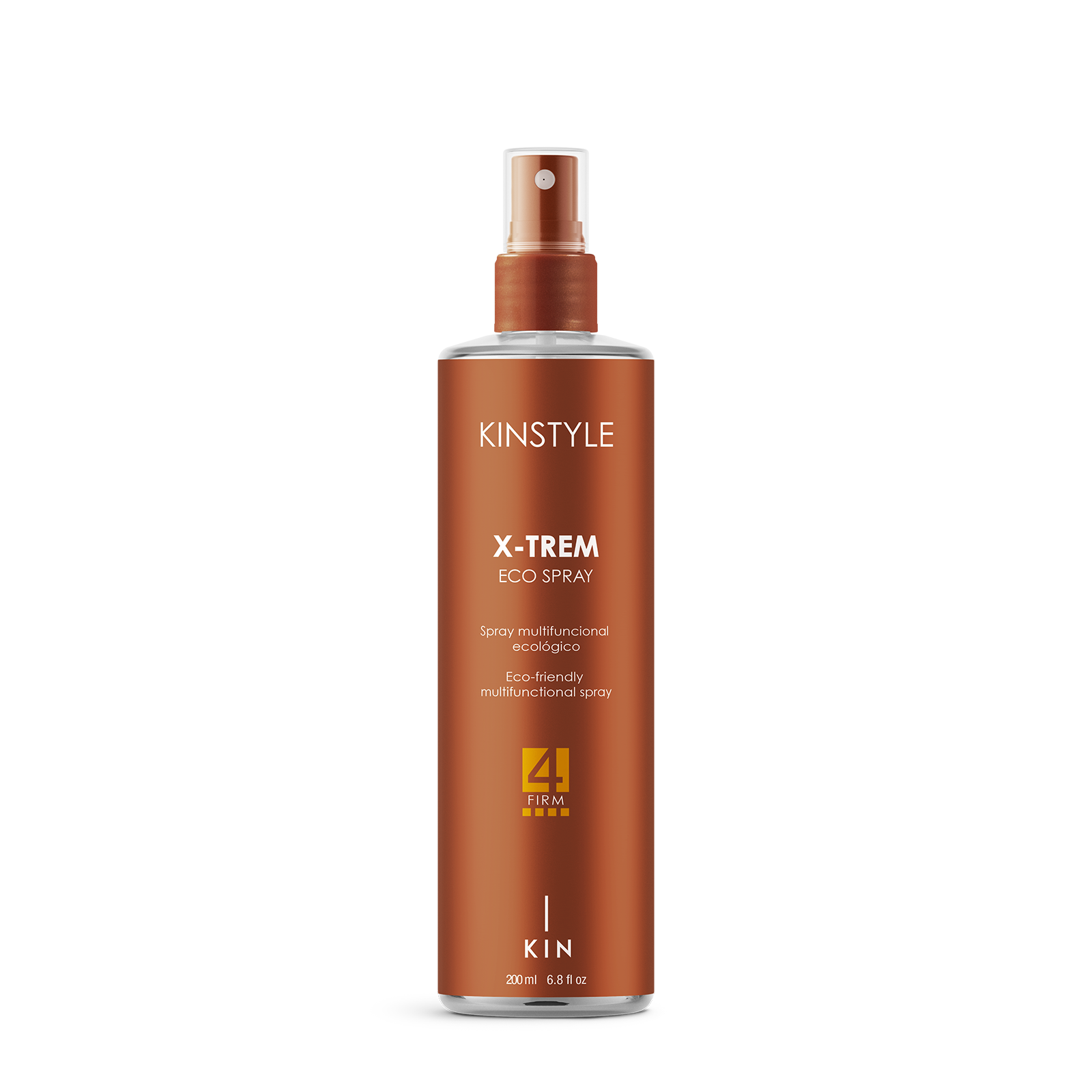 KINSTYLE X-trem Eco Spray 200ml λακ μαλλιών πολύ δυνατού κρατήματος